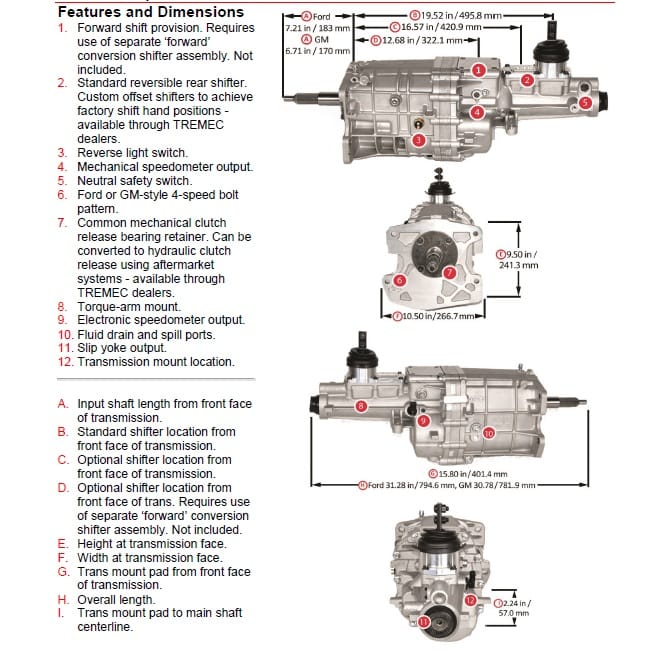 Tremec Ford TKX 5-speed Transmission TCET18084 - Texas Drivetrain Performance Tremec Ford TKX 5-speed Transmission TCET18084 - Image 12