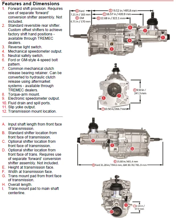 Tremec GM TKX 5-speed Transmission TCET17722 - Image 10